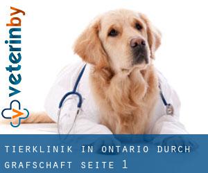 Tierklinik in Ontario durch Grafschaft - Seite 1