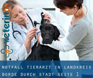 Notfall Tierarzt in Landkreis Börde durch stadt - Seite 1