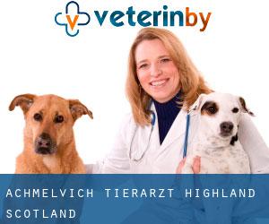 Achmelvich tierarzt (Highland, Scotland)