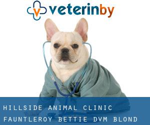 Hillside Animal Clinic: Fauntleroy Bettie DVM (Blond)
