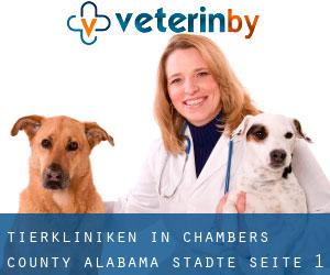 tierkliniken in Chambers County Alabama (Städte) - Seite 1